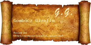 Gombócz Gizella névjegykártya